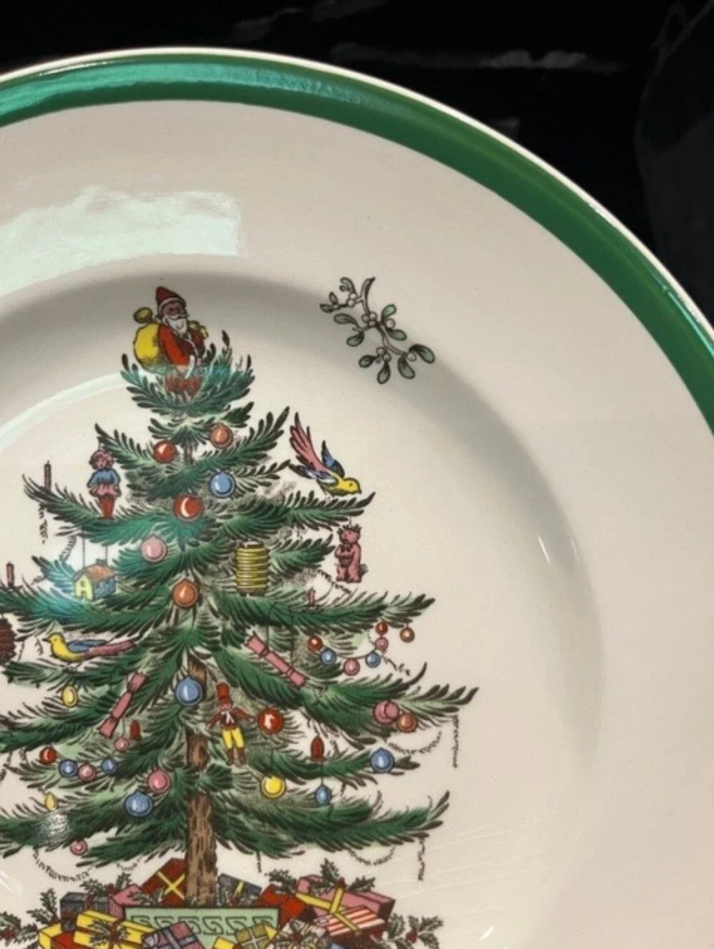 Mint Vintage Pre-1980 Spode Christmas Tree 6.5
